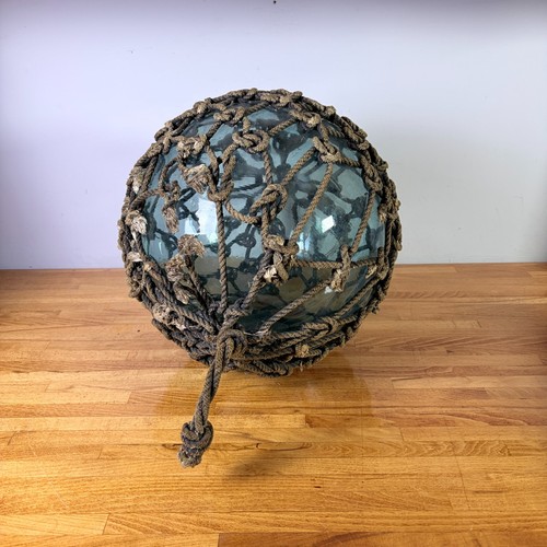 Large inch blue - green, glass