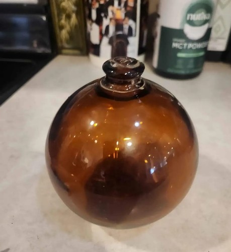 Antique marked red amber - nw,