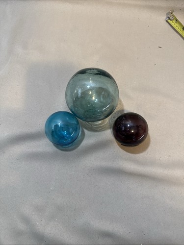 Vintage hand blown glass - blown,