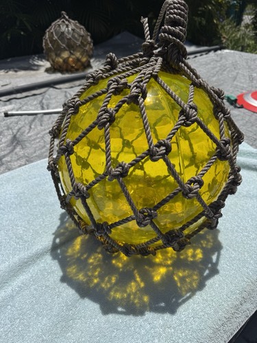 Japanese glass fish floats - japanese,